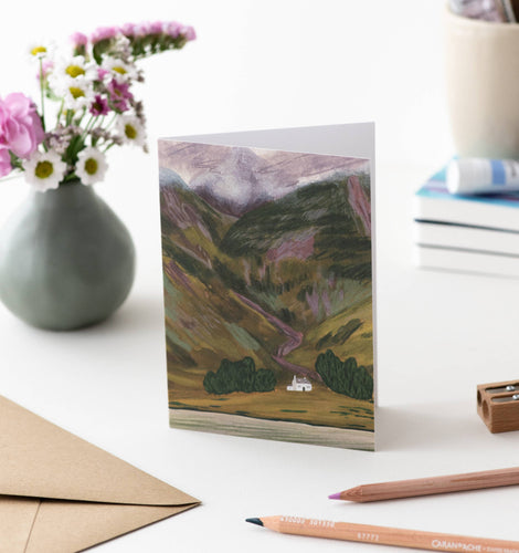 Glencoe in Late Summer Greeting Card