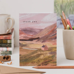 Braemar Scotland Thank You Card