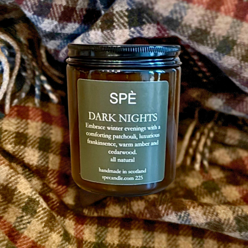 Dark Nights - Coorie (cozy)  - Apothecary Soy Candle - 220ml