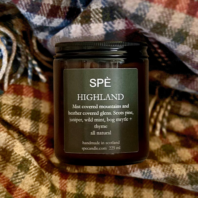 Highland - Mint, Juniper & Scots Pine - Apothecary Soy Candle - 220ml