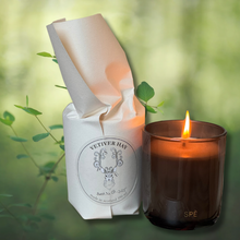 Vetiver and Hay - Amber, Resin & Bergamot - Soy Candle - 390ml