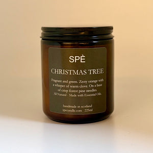 Christmas Tree - Clementine, Clove & Pine Needle - Apothecary Soy Candle - 220ml
