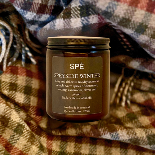 Speyside Winter Cinnamon and Spice Apothecary Soy Candle - 220ml