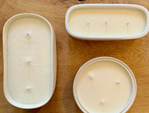 Isla White 3 Wick Candle 750ml