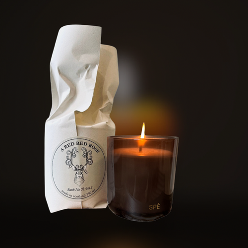 A Red Red Rose – Rose & Moroccan Mint - Luxury Soy Candle - 390ml