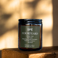 Courtyard - Lemongrass and Eucalyptus - Apothecary Soy Candle - 220ml