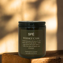 Whisky Cask - Bourbon and Honey - Apothecary Soy Candle - 220ml