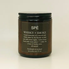 Whisky + Smoke - Apothecary Soy Candle - 220ml