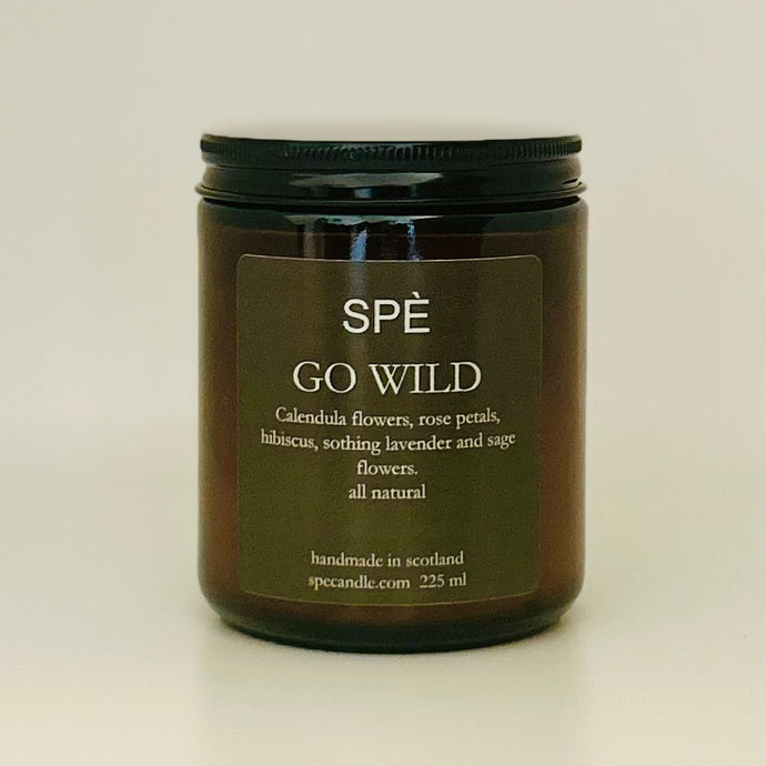 Go Wild - Meadow Apothecary Soy Candle 220ml Apothecary Candle Collection – 220ml soy candles. 